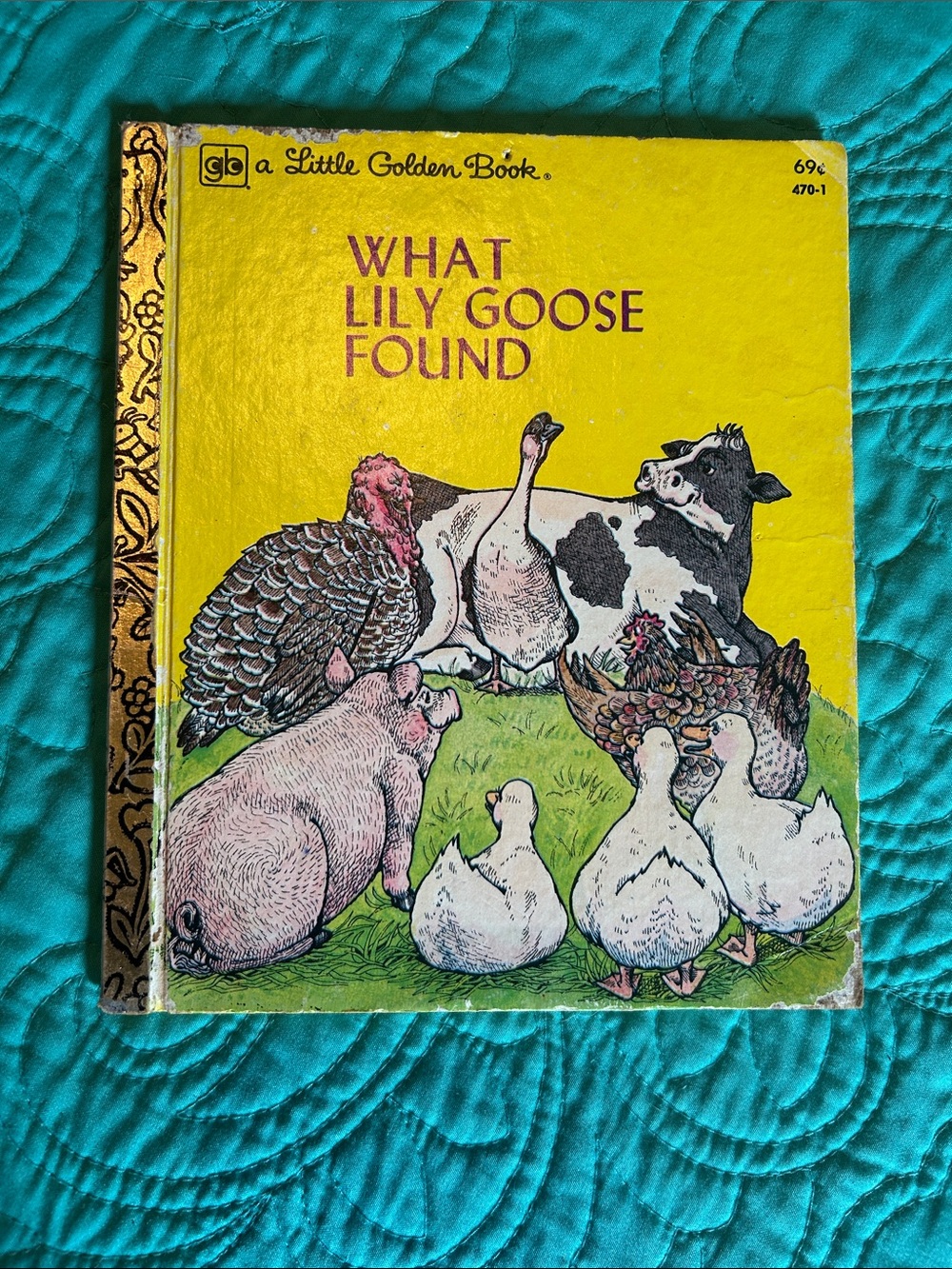 Little Golden Book: What Lily Goose Found - Yellow Classic Kids Story
